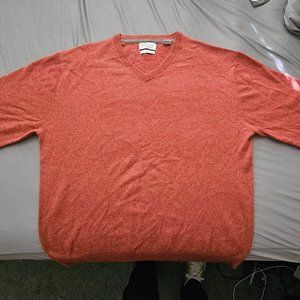 Cashmere Sweater XXL. Burnt Sienna